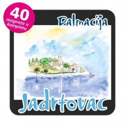 Magneti gradić EKO C 09 B Komplet 40 ili 20 kom  Jadrtovac