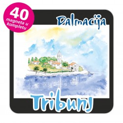 Magneti gradić EKO C 09 B Komplet 40 ili 20 kom  Tribunj