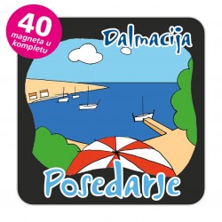 Magneti plaža EKO C 10 B Komplet 40 ili 20 kom  Posedarje