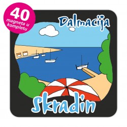 Magneti plaža EKO C 10 B Komplet 40 ili 20 kom  Skradin