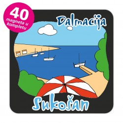 Magneti plaža EKO C 10 B Komplet 40 ili 20 kom  Sukošan