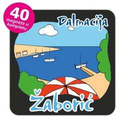 Magneti plaža EKO C 10 B Komplet 40 ili 20 kom  Žaborić