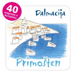 Magneti gradić EKO C 11 W Komplet 40 ili 20 kom  Primošten