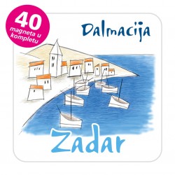 Magneti gradić EKO C 11 W Komplet 40 ili 20 kom  Zadar