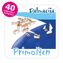 Magneti gradić EKO C 12 W Komplet 40 ili 20 kom  Primošten