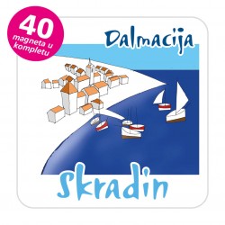 Magneti gradić EKO C 12 W Komplet 40 ili 20 kom  Skradin