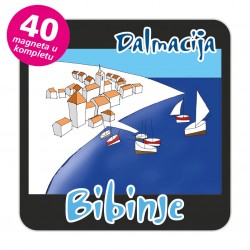 Magneti gradić EKO C 12 B Komplet 40 ili 20 kom  Bibinje