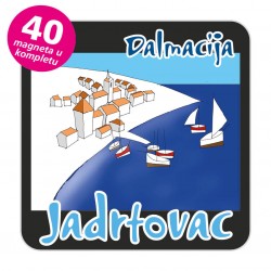 Magneti gradić EKO C 12 B Komplet 40 ili 20 kom  Jadrtovac