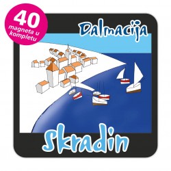 Magneti gradić EKO C 12 B Komplet 40 ili 20 kom  Skradin