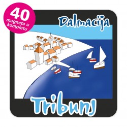 Magneti gradić EKO C 12 B Komplet 40 ili 20 kom  Tribunj