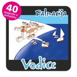 Magneti gradić EKO C 12 B Komplet 40 ili 20 kom  Vodice