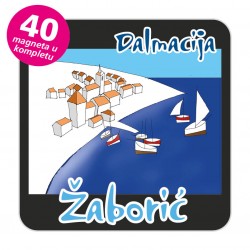 Magneti gradić EKO C 12 B Komplet 40 ili 20 kom  Žaborić