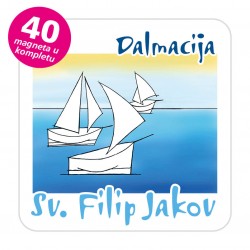 Magneti jedrilice EKO C 13 W Komplet 40 ili 20 kom  Sv. FIlip Jakov