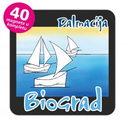 Magneti jedrilice EKO C 13 B Komplet 40 ili 20 kom  Biograd