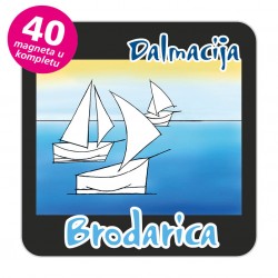 Magneti jedrilice EKO C 13 B Komplet 40 ili 20 kom  Brodarica