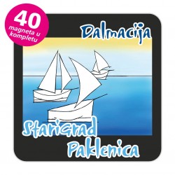 Magneti jedrilice EKO C 13 B Komplet 40 ili 20 kom  Starigrad Paklenica