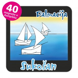 Magneti jedrilice EKO C 13 B Komplet 40 ili 20 kom  Sukošan