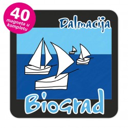 Magneti jedrilice EKO C 14 B Komplet 40 ili 20 kom  Biograd