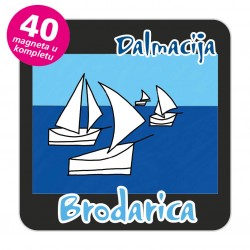 Magneti jedrilice EKO C 14 B Komplet 40 ili 20 kom  Brodarica