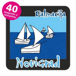 Magneti jedrilice EKO C 14 B Komplet 40 ili 20 kom  Novigrad