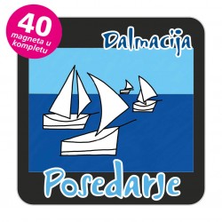 Magneti jedrilice EKO C 14 B Komplet 40 ili 20 kom  Posedarje