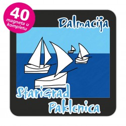 Magneti jedrilice EKO C 14 B Komplet 40 ili 20 kom  Starigrad Paklenica