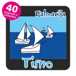 Magneti jedrilice EKO C 14 B Komplet 40 ili 20 kom  Tisno