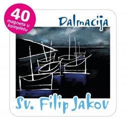 Magneti jedrilice EKO C 16 W Komplet 40 ili 20 kom  Sv. FIlip Jakov