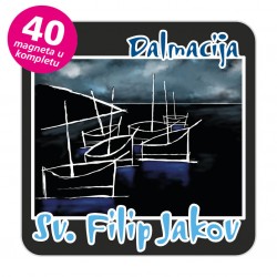 Magneti jedrilice EKO C 16 B Komplet 40 ili 20 kom  Sv. FIlip Jakov