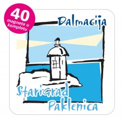 Magneti svjetionik EKO C 17 W Komplet 40 ili 20 kom  Starigrad Paklenica