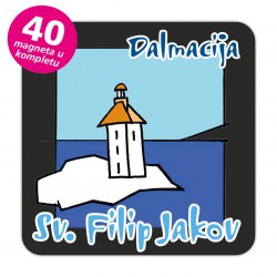 Magneti svjetionik EKO C 18 B Komplet 40 ili 20 kom  Sv. FIlip Jakov