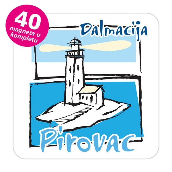 Magneti svjetionik EKO C 19 W Komplet 40 ili 20 kom  Pirovac