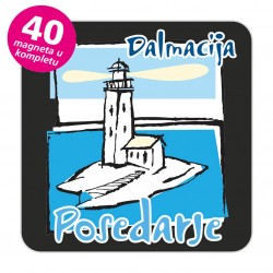 Magneti svjetionik EKO C 19 B Komplet 40 ili 20 kom  Posedarje