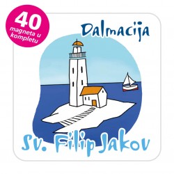 Magneti svjetionik EKO C 20 W Komplet 40 ili 20 kom  Sv. FIlip Jakov