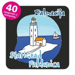 Magneti svjetionik EKO C 20 B Komplet 40 ili 20 kom  Starigrad Paklenica