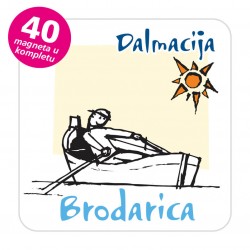 Magneti barba EKO C 21 W Komplet 40 ili 20 kom  Brodarica