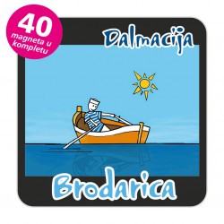 Magneti barba EKO C 22 B Komplet 40 ili 20 kom  Brodarica