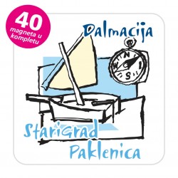 Magneti jedrilica EKO C 23 W Komplet 40 ili 20 kom  Starigrad Paklenica