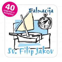 Magneti jedrilica EKO C 23 W Komplet 40 ili 20 kom  Sv. FIlip Jakov