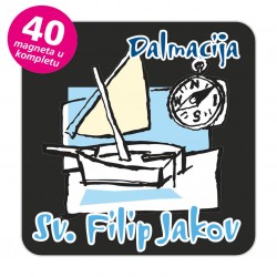 Magneti jedrilica EKO C 23 B Komplet 40 ili 20 kom  Sv. FIlip Jakov