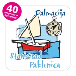 Magneti jedrilica EKO C 24 W Komplet 40 ili 20 kom  Starigrad Paklenica