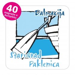 Magneti veslo EKO C 25 W Komplet 40 ili 20 kom  Starigrad Paklenica