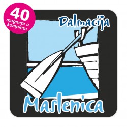 Magneti veslo EKO C 25 B Komplet 40 ili 20 kom  Maslenica