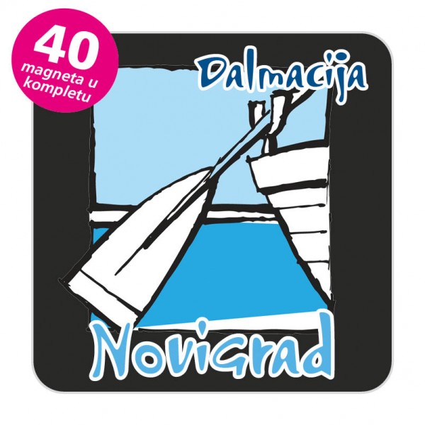 Magneti veslo EKO C 25 B Komplet 40 ili 20 kom  Novigrad