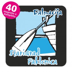 Magneti veslo EKO C 25 B Komplet 40 ili 20 kom  Starigrad Paklenica