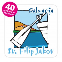 Magneti veslo EKO C 26 W Komplet 40 ili 20 kom  Sv. FIlip Jakov