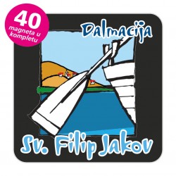 Magneti veslo EKO C 26 B Komplet 40 ili 20 kom  Sv. FIlip Jakov