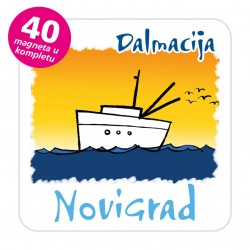 Magneti brod EKO C 27 W Komplet 40 ili 20 kom  Novigrad