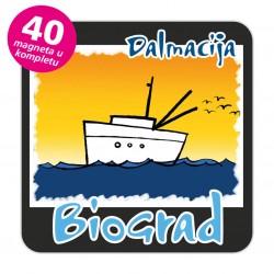 Magneti brod EKO C 27 B Komplet 40 ili 20 kom  Biograd