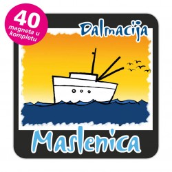 Magneti brod EKO C 27 B Komplet 40 ili 20 kom  Maslenica